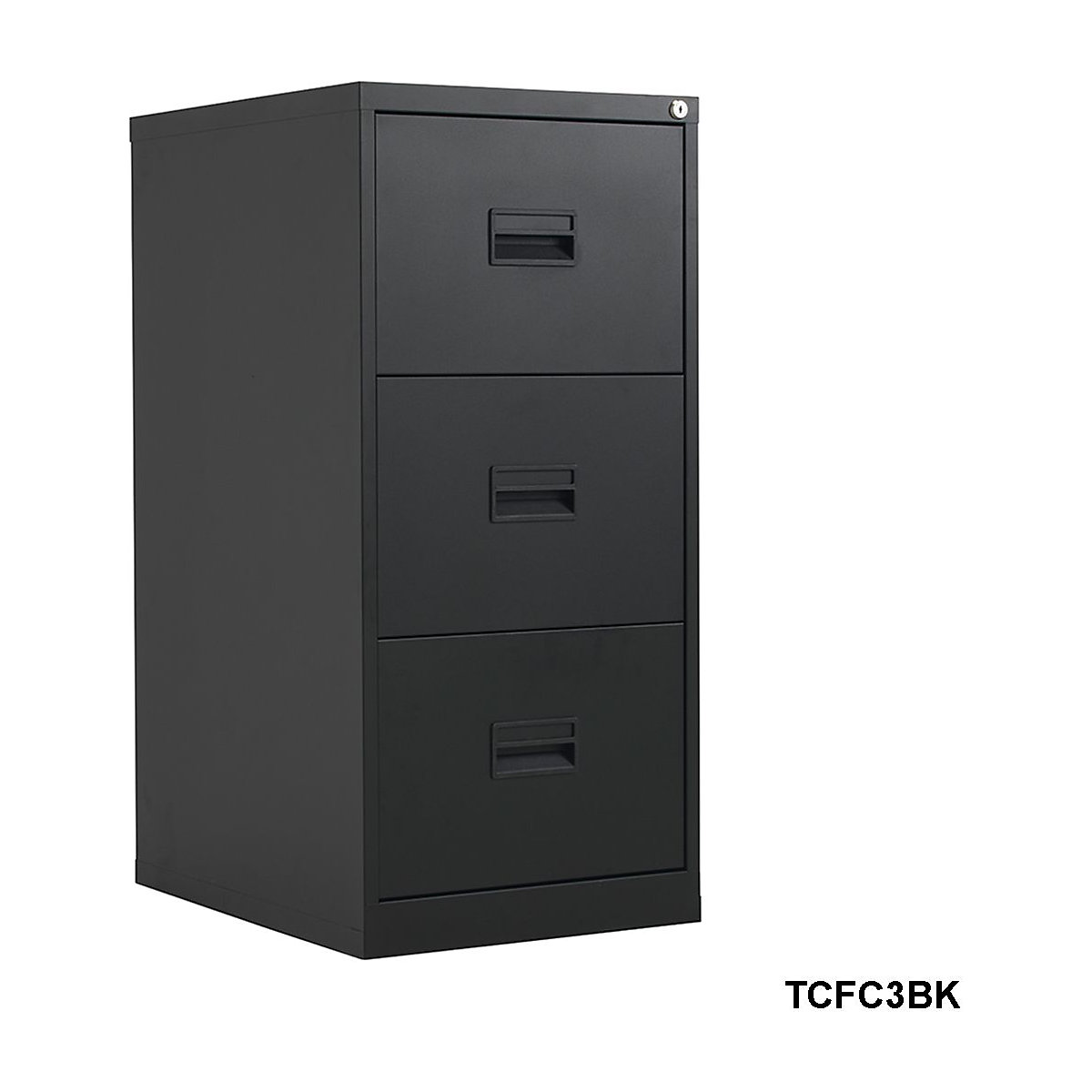 Steel Filing Cabinets In Grey, Black, White & Coffee Cream (Product illustration 7)-6