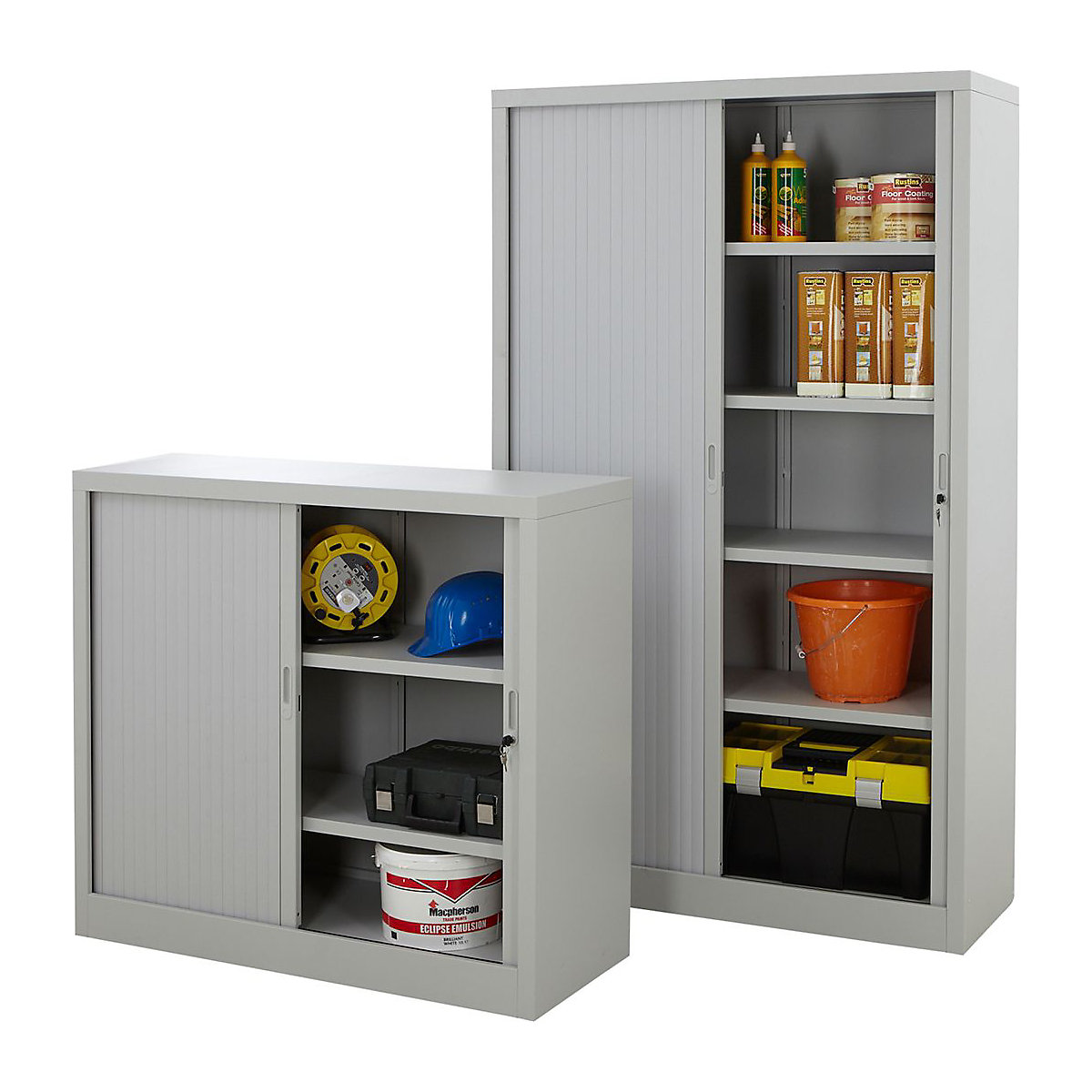 BiGDUG Essentials Tambour Door Cupboards (Product illustration 2)-1