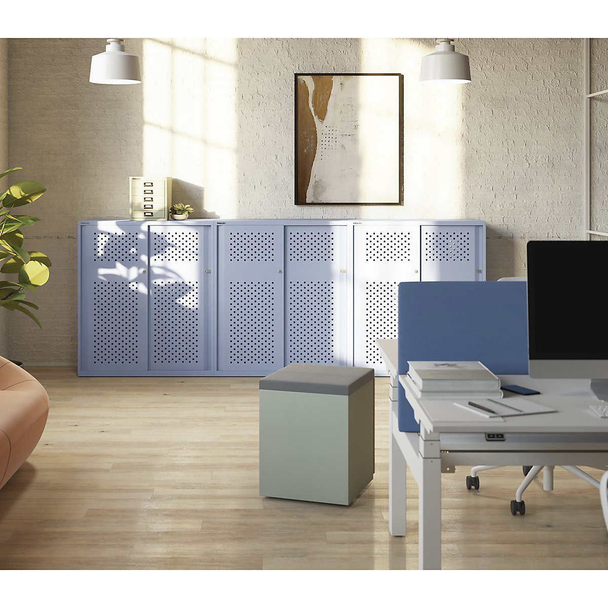 Bisley Glide Sliding Door Cupboards (Product illustration 4)-3