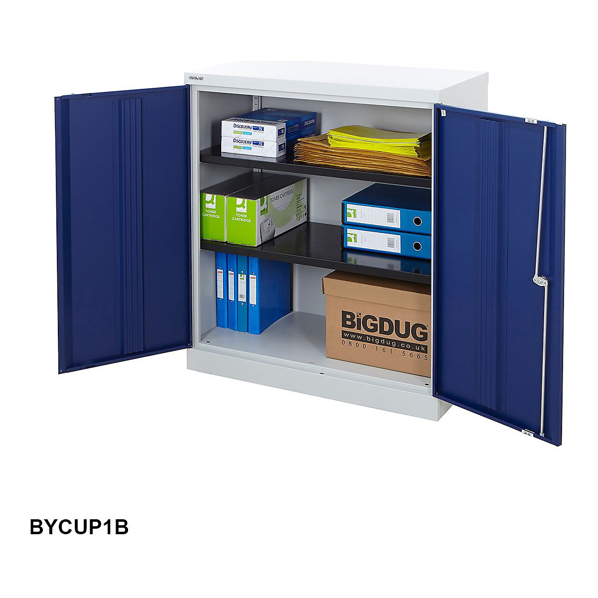 Bisley Office Steel Cupboard (Product illustration 4)-3