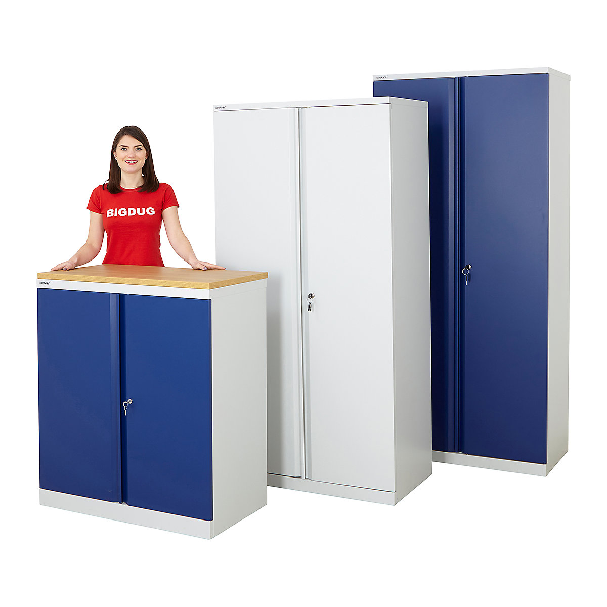 Bisley Office Steel Cupboard (Product illustration 3)-2