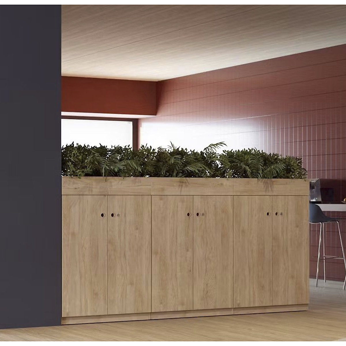 Bisley Pren Wooden Office Cupboards (Product illustration 6)-5