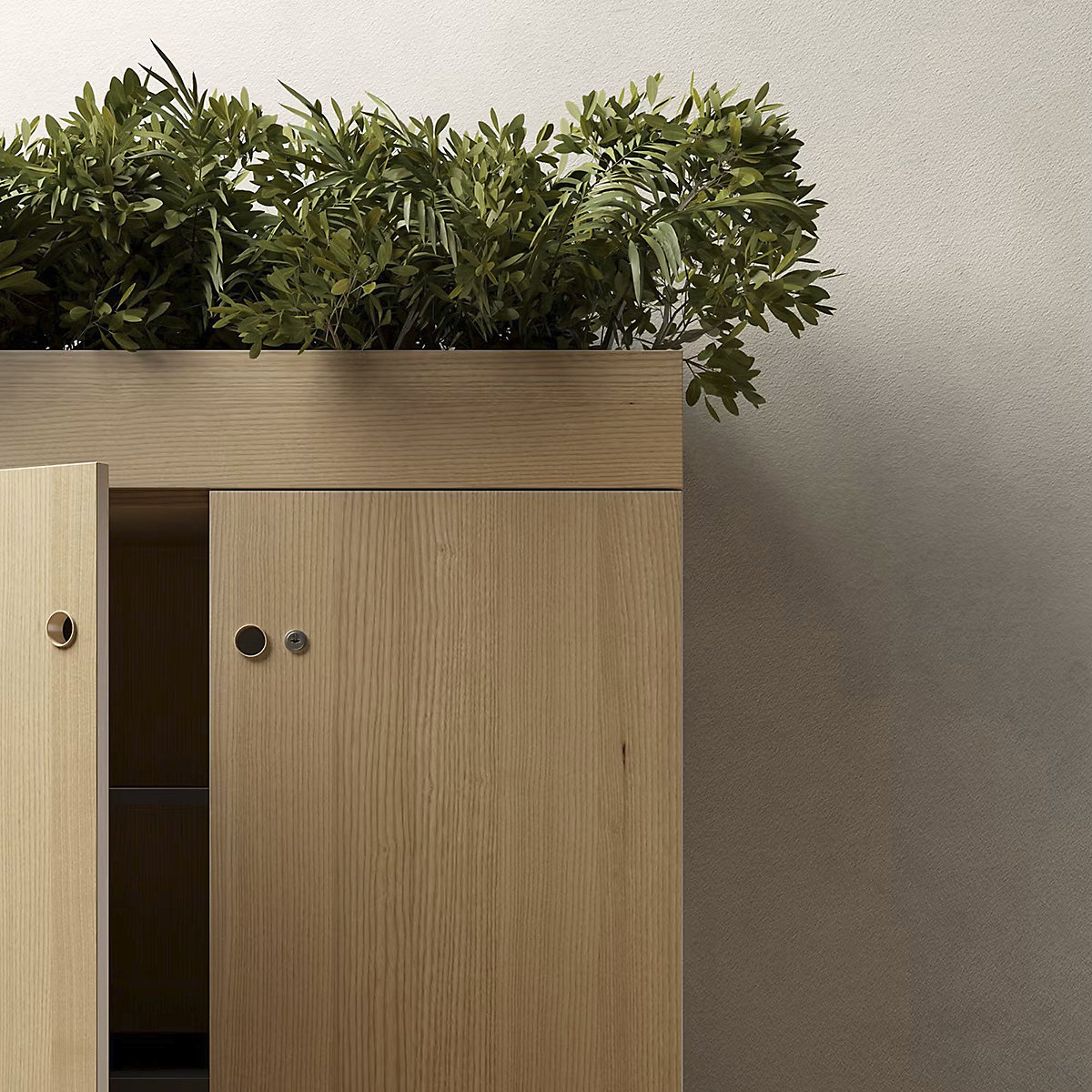 Bisley Pren Wooden Office Cupboards (Product illustration 8)-7