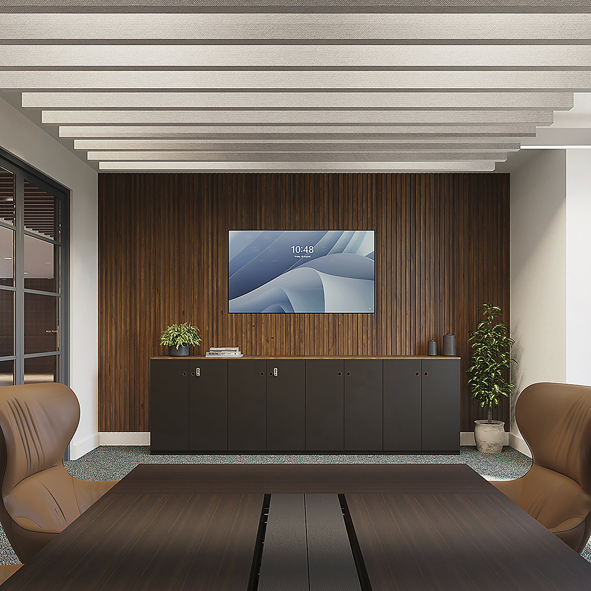Bisley Pren Wooden Office Cupboards (Product illustration 4)-3