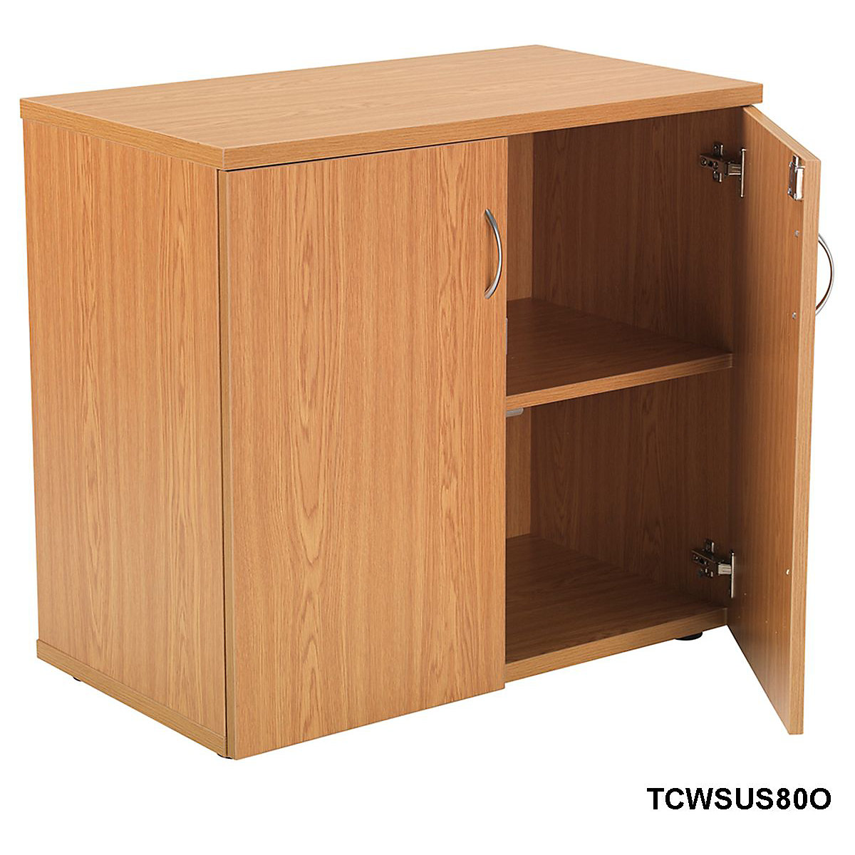Classic Desk High Office Storage Cupboard Lockable (Product illustration 6)-5