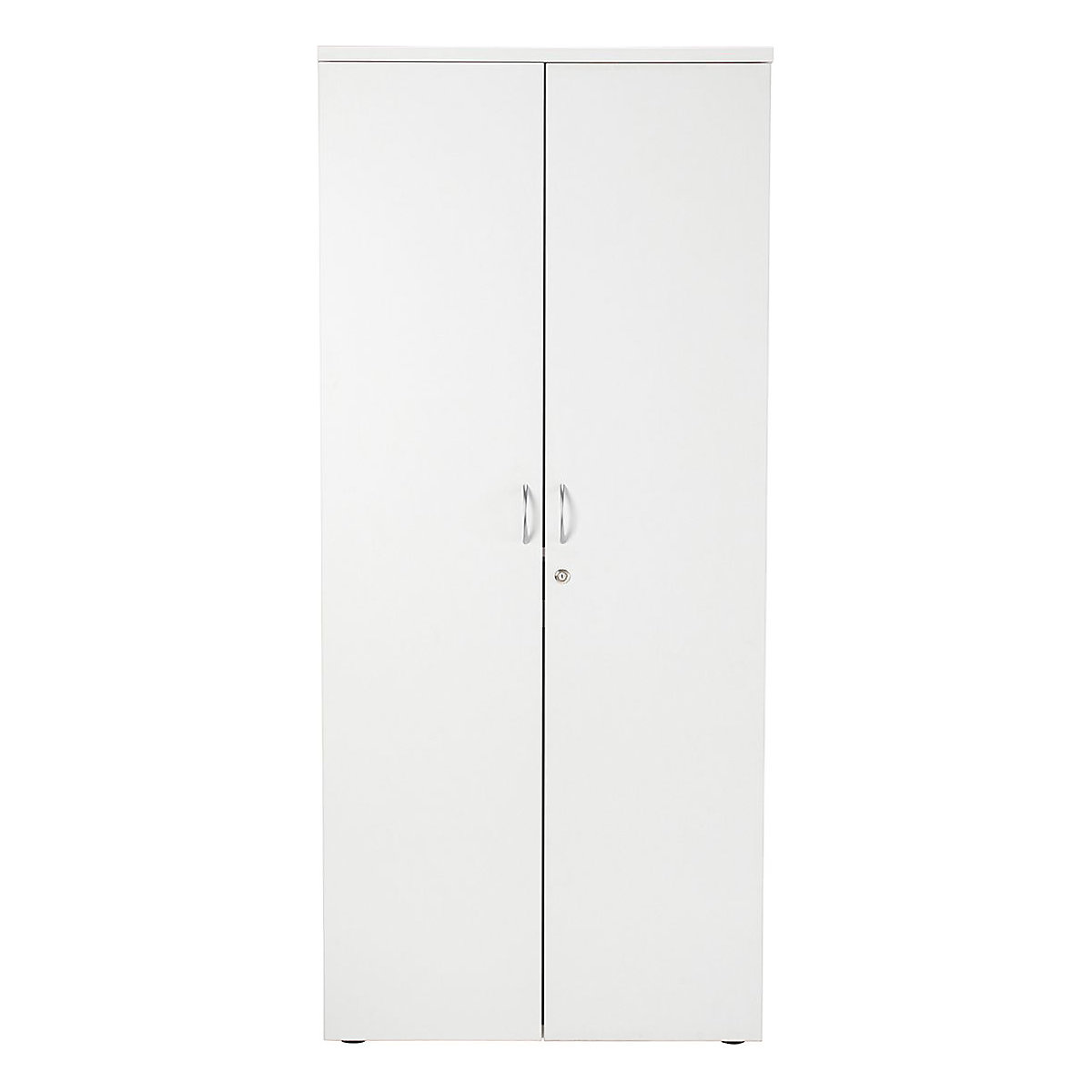 Classic Lockable Office Storage Cupboard, Classic Lockable Office Storage Cupboard, Classic Lockable Office Storage Cupboard | 1800h x 800w x 450d mm | White-5