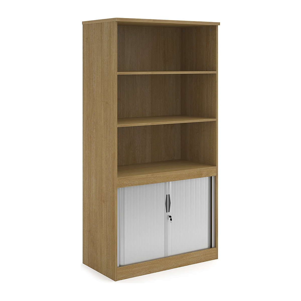 Integrate Large Volume Tambour Combination Cupboards, Integrate Large Volume Tambour Combination Cupboards, Integrate Large Volume Tambour Combination Cupboards | 1020W x 550D x 2000H | Oak | Delivered & Installed-6