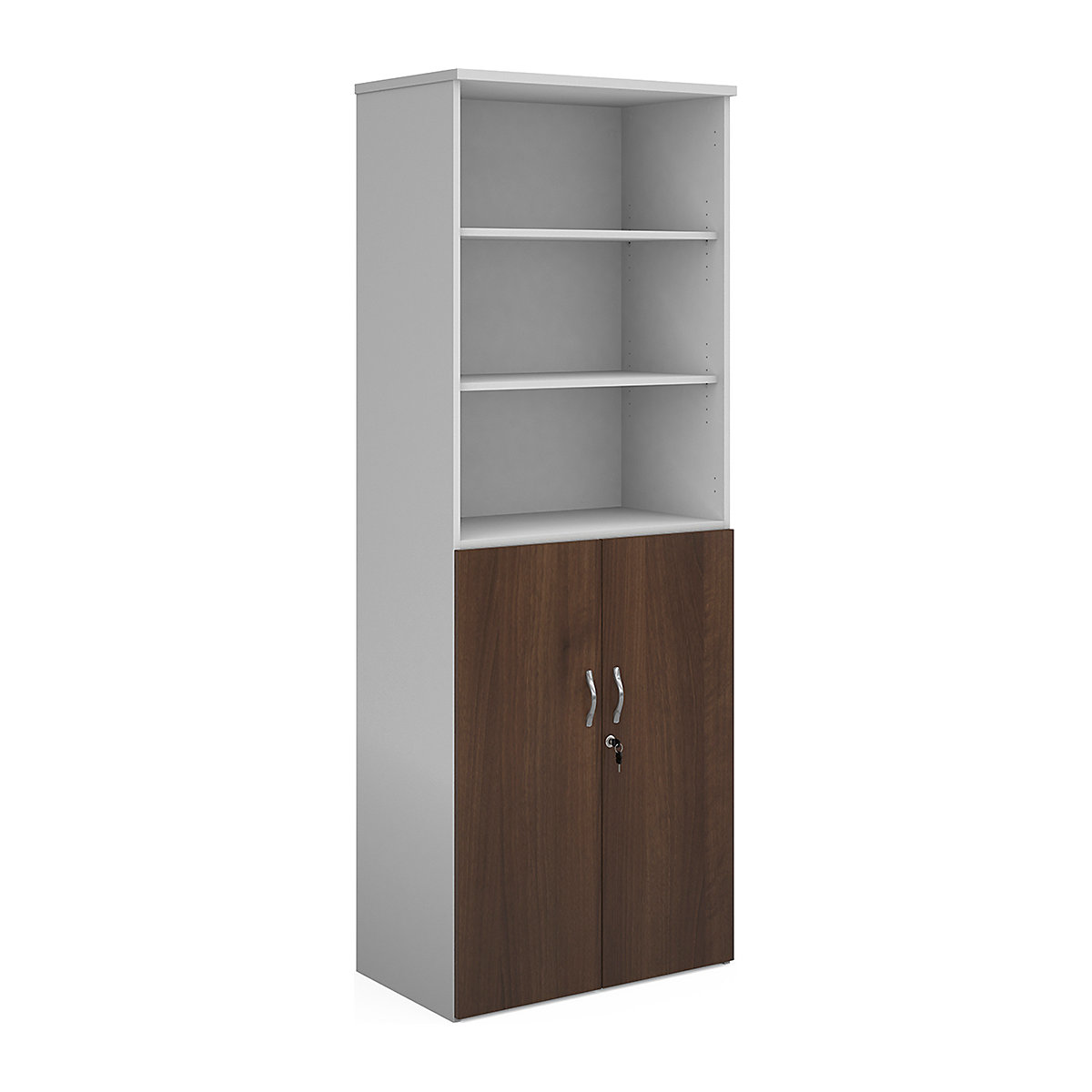Integrate Two Tone Combination Cupboards, Integrate Two Tone Combination Cupboards, Integrate Two Tone Combination Cupboards | 800W x 470D x 2140H | Walnut | Economy-14