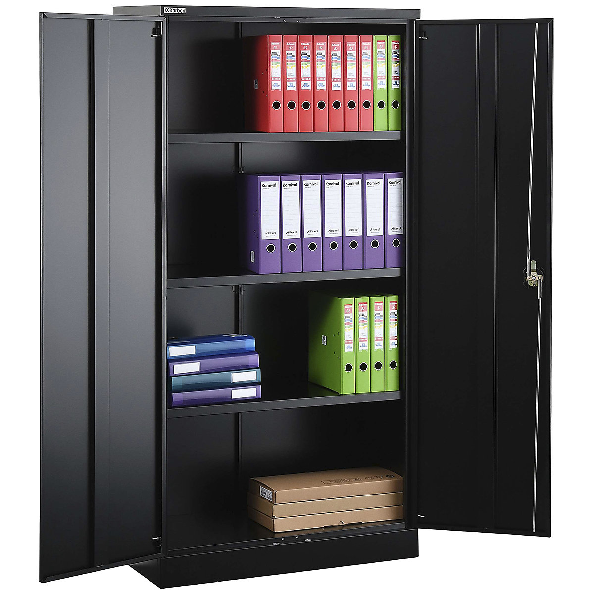 Karbon Contract Metal Office Storage Cabinets (Product illustration 2)-1