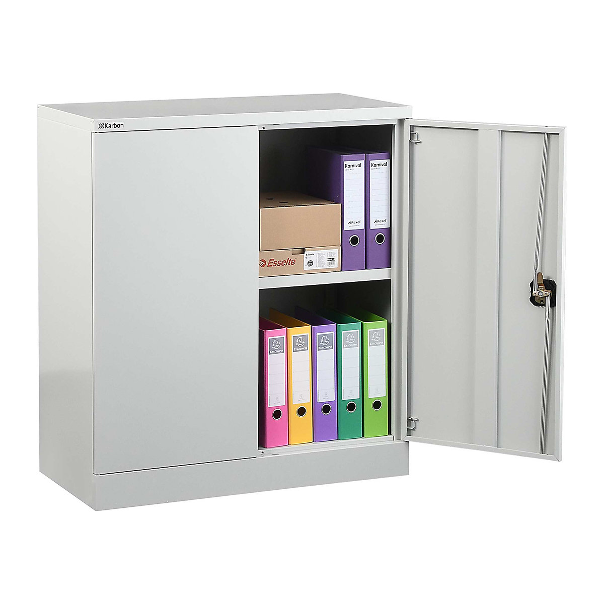 Karbon Contract Metal Office Storage Cabinets (Product illustration 5)-4