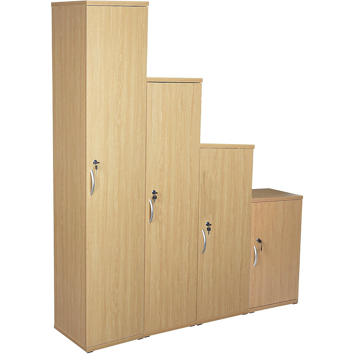 Karbon Narrow Cupboards, Karbon Narrow Cupboards, Karbon Narrow Cupboards 816h x 400w x 400d mm | Oak-2