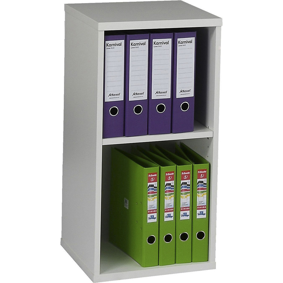 Konnexion Narrow Bookcases, Konnexion Narrow Bookcases, Konnexion Narrow Bookcases 816h x 400w x 400d mm | White-5