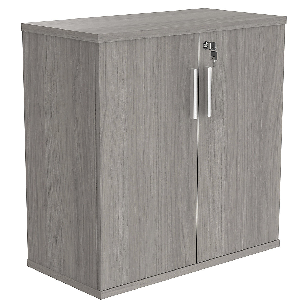 Konnexion Wooden Office Cupboard, Konnexion Wooden Office Cupboard, Konnexion Wooden Office Cupboard | 800W x 400D x 816H | Alaskan Grey Oak | Next Day-8
