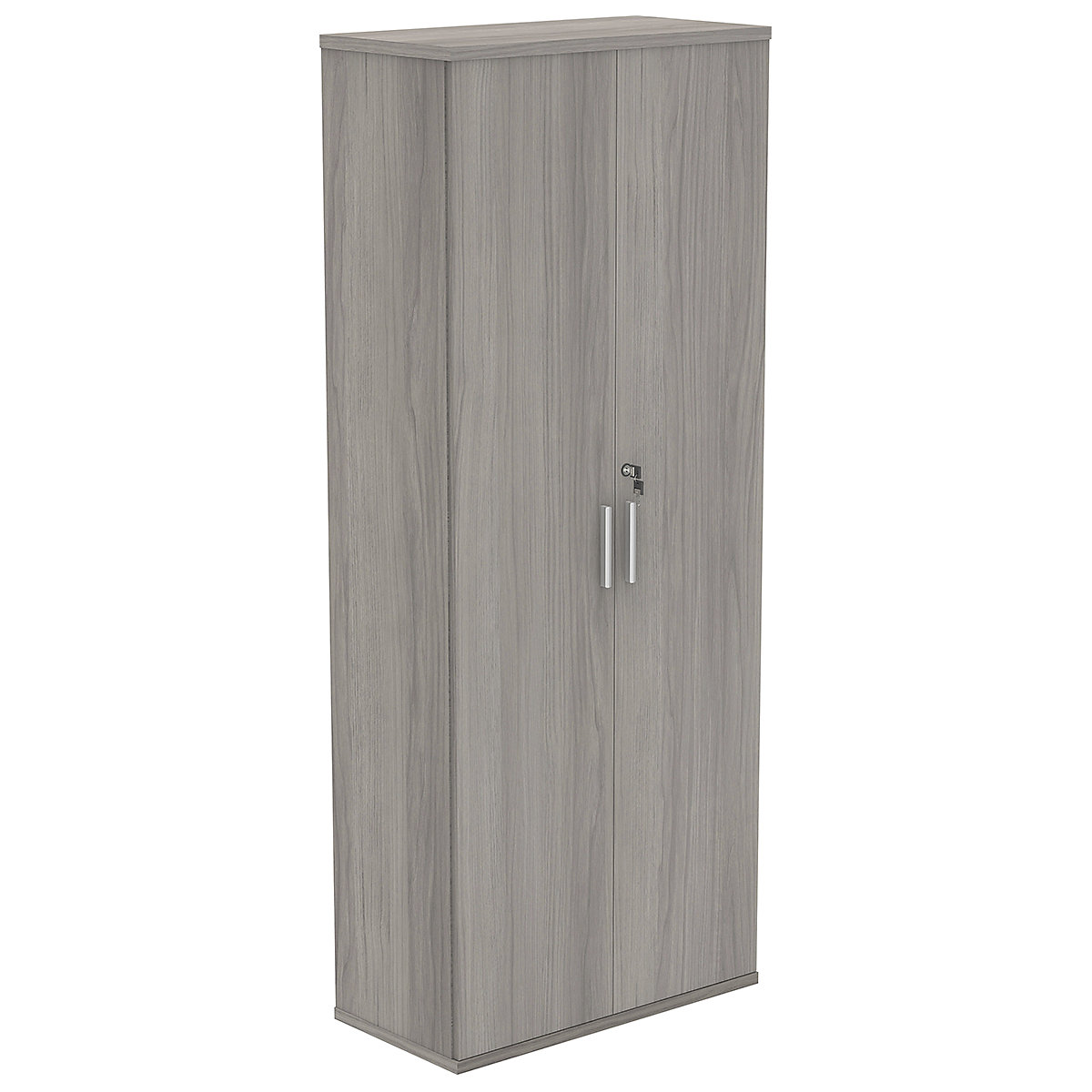 Konnexion Wooden Office Cupboard, Konnexion Wooden Office Cupboard, Konnexion Wooden Office Cupboard | 800W x 400D x 1980H | Alaskan Grey Oak | Next Day-1
