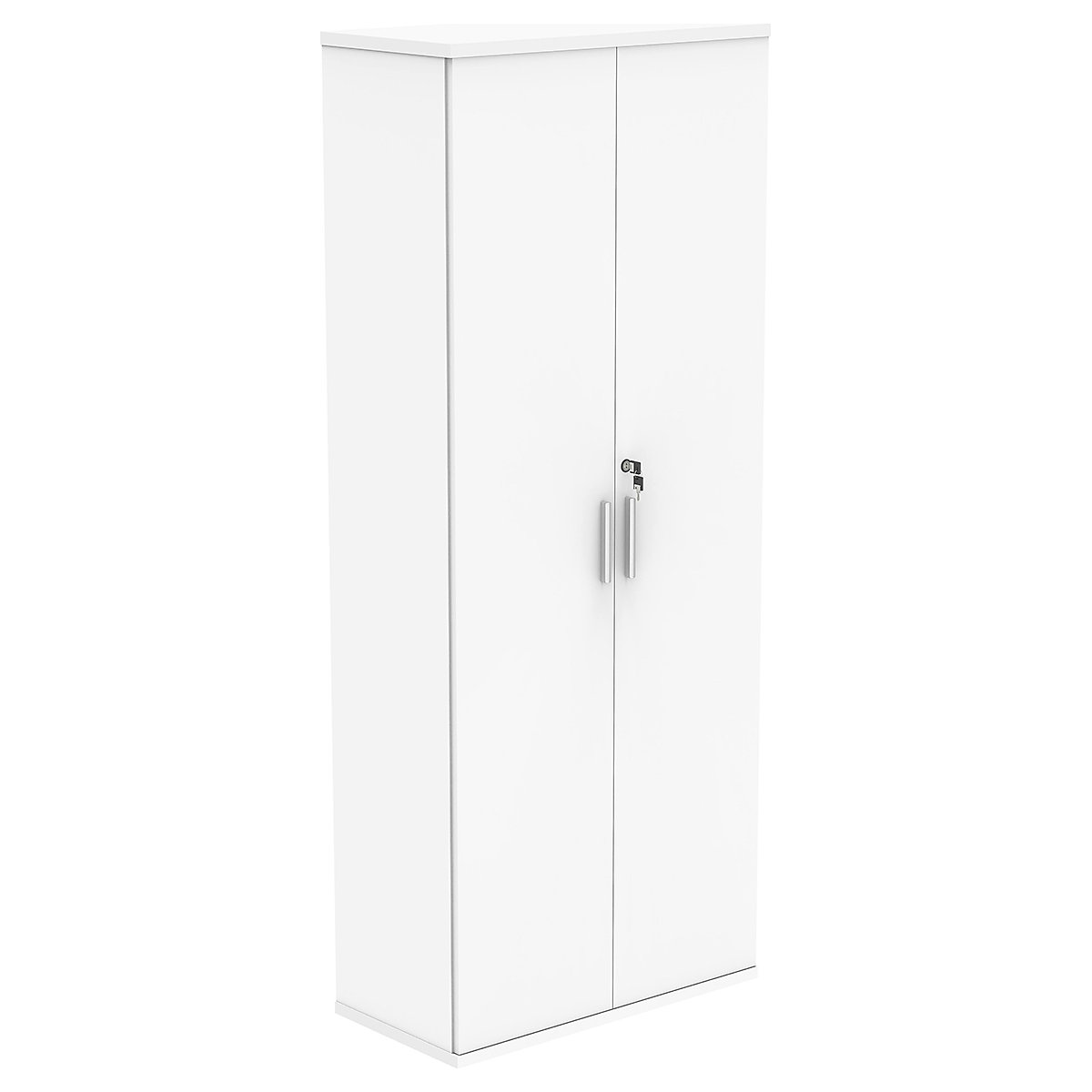 Konnexion Wooden Office Cupboard, Konnexion Wooden Office Cupboard, Konnexion Wooden Office Cupboard | 800W x 400D x 1980H | Arctic White | Next Day-4