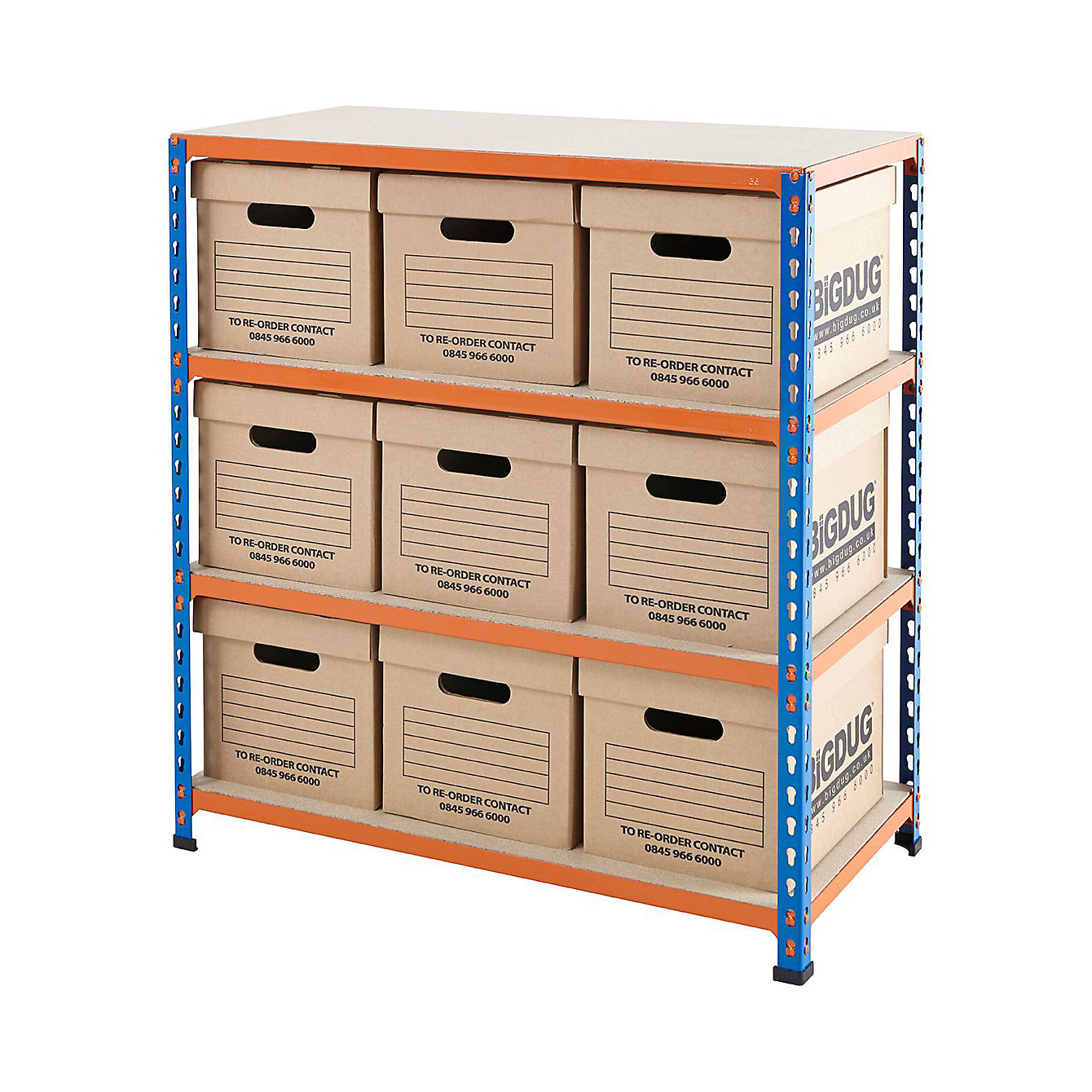 Document Unit Box BiG340 Compact Document Storage Shelving With Value Boxes | Shelving ...