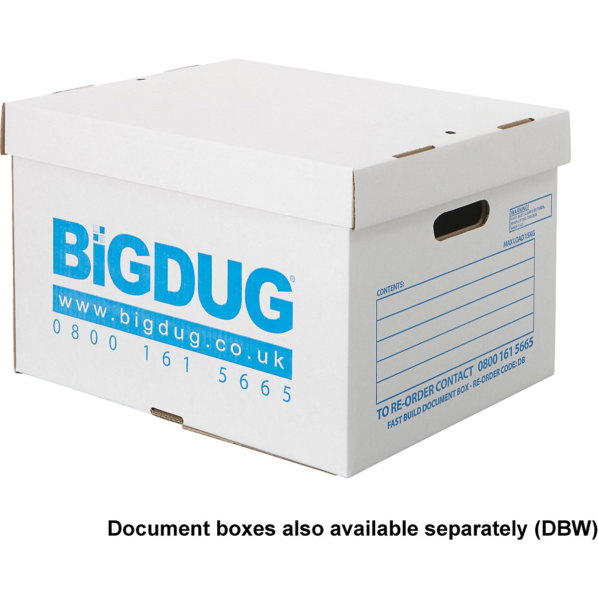 BiGDUG Essentials Industrial Shelving with Archive Document Boxes Kit (Product illustration 8)-7