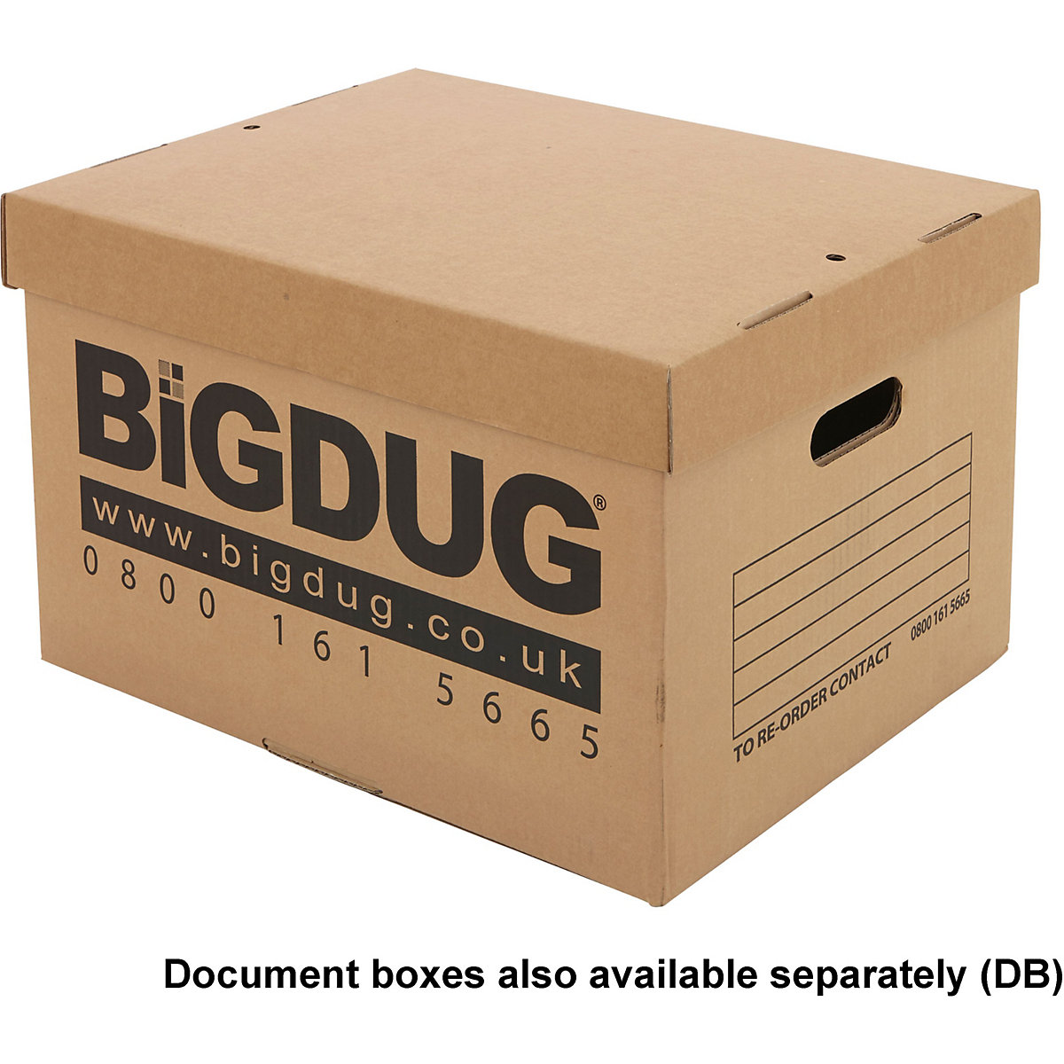 BiGDUG Essentials Industrial Shelving with Archive Document Boxes Kit (Product illustration 9)-8