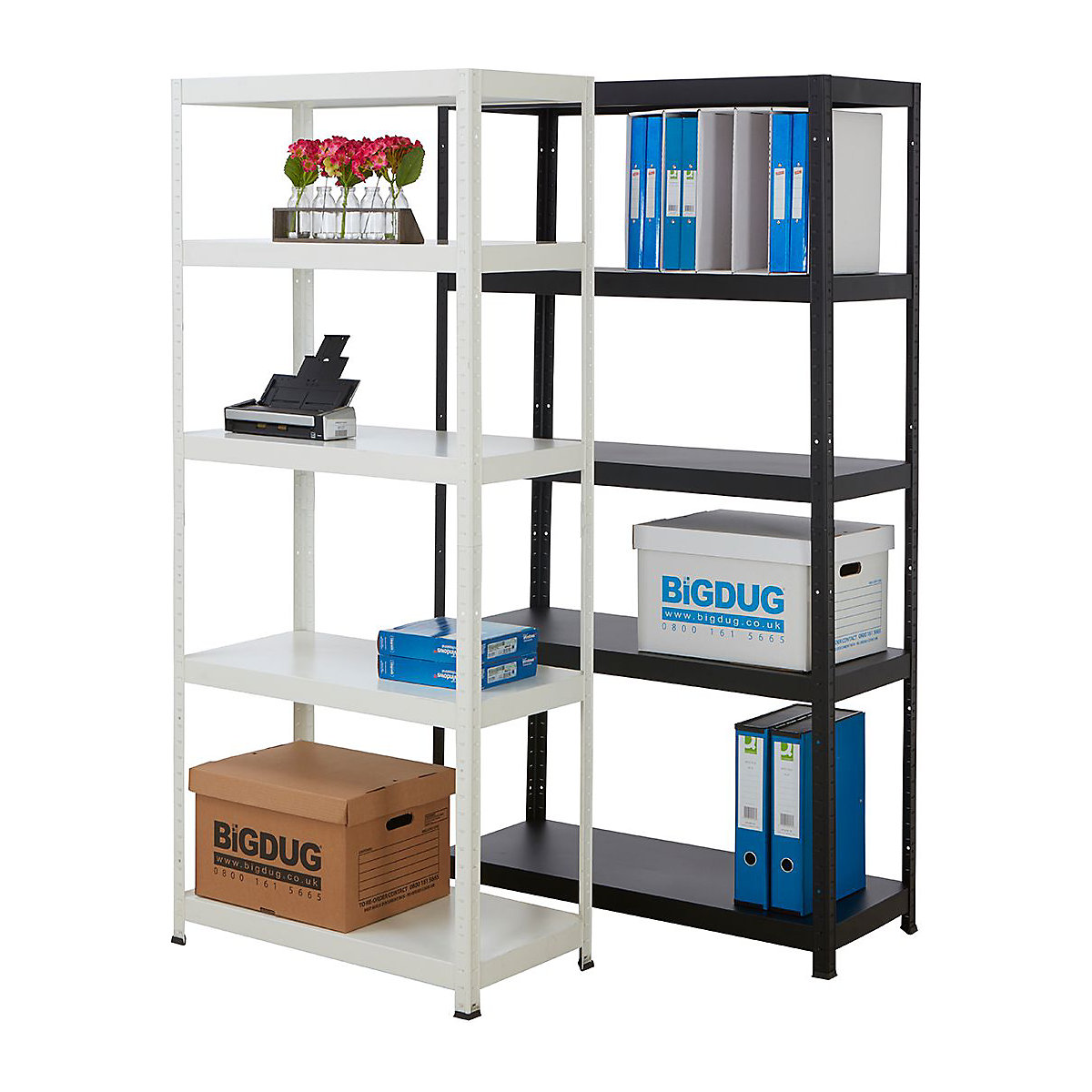Office Shelving Units | Shelves for Offices | BiGDUG