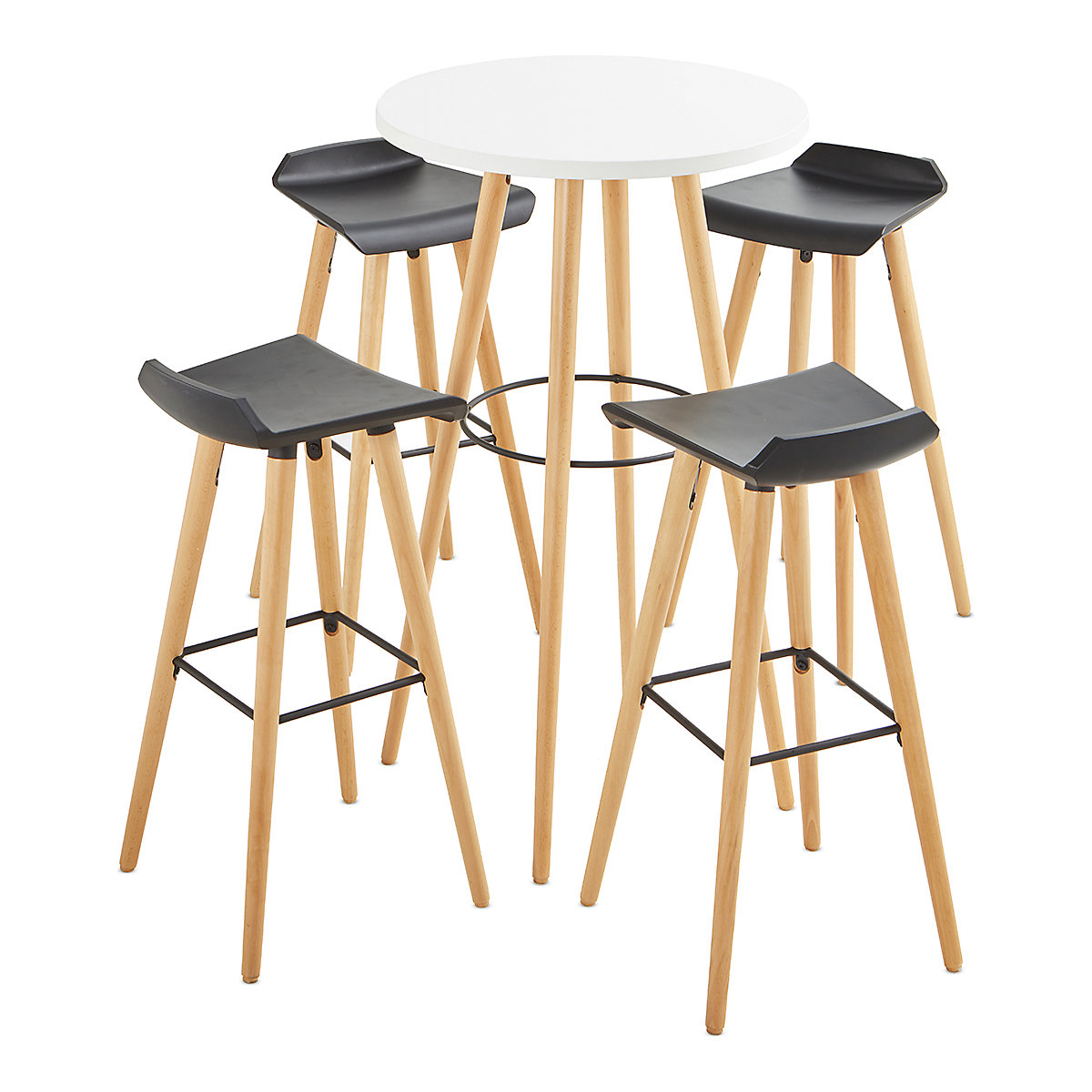 Breakout Meeting Bundle, Breakout Meeting Bundle, Breakout Meeting Bundle | Round Table | White Table  | Perch Stools-6