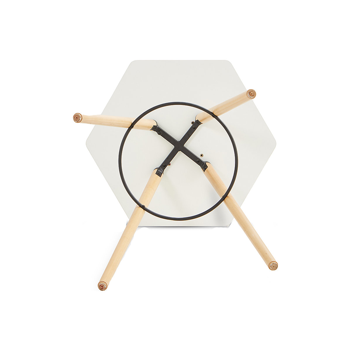 Pallion Hexagonal Poseur Table (Product illustration 4)-3