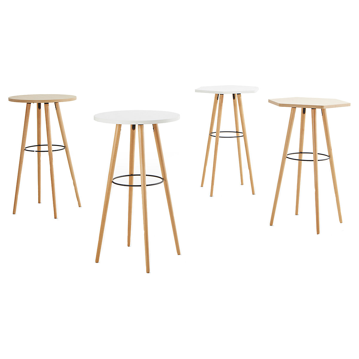 Pallion Hexagonal Poseur Table (Product illustration 3)-2