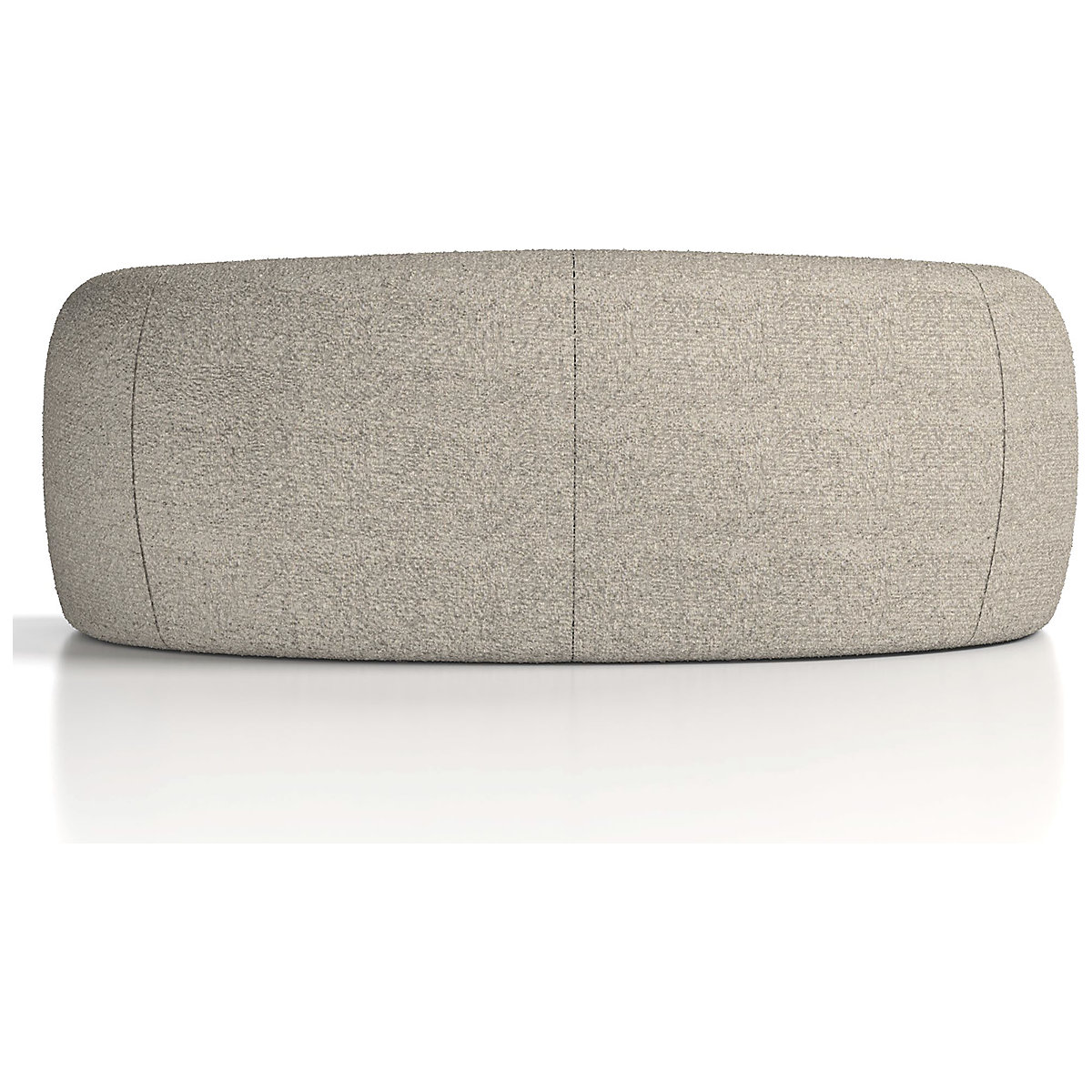 Phoebe Curved Sofa Cream Boucle (Product illustration 6)-5