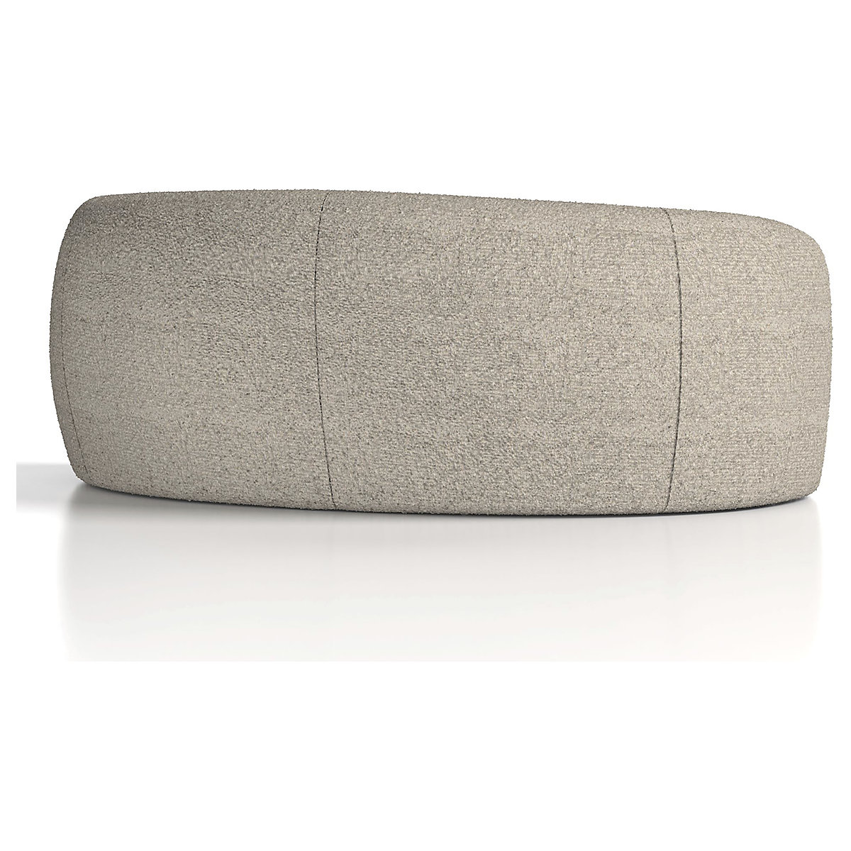 Phoebe Curved Sofa Cream Boucle (Product illustration 7)-6