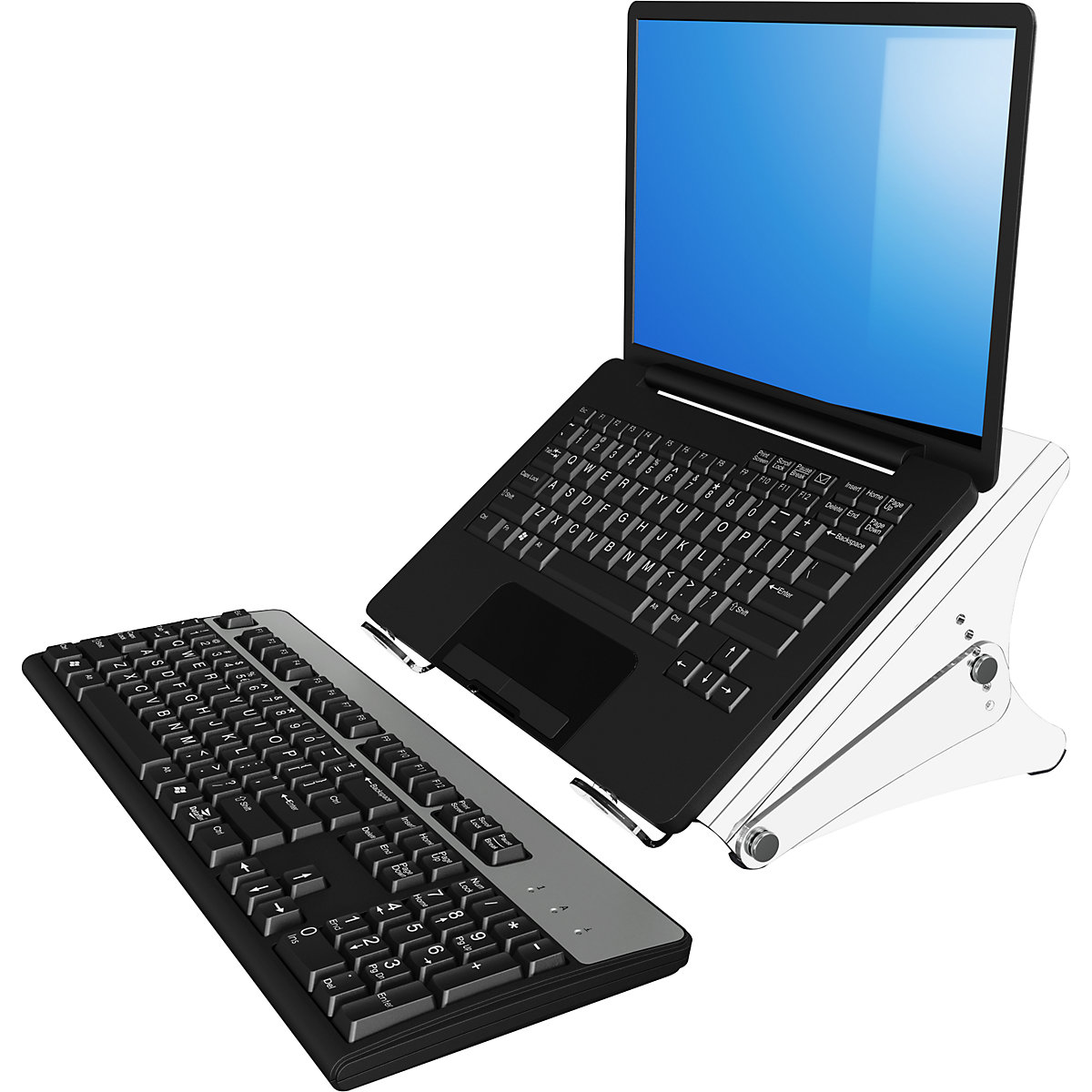 Acrylic hot sale laptop tray