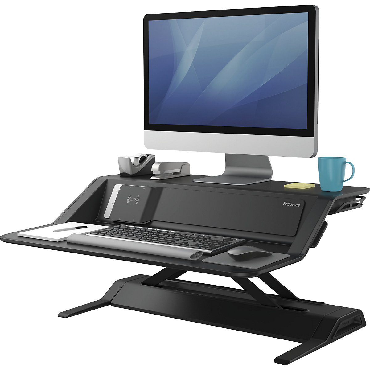 Lotus™ DX sitting/standing workstation – Fellowes