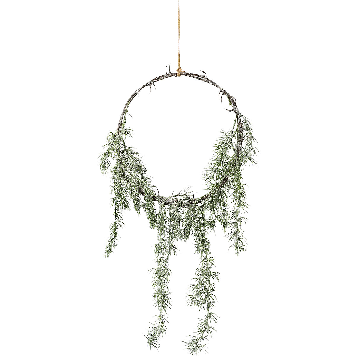 Dream catcher with cedar, artificial snow (Product illustration 2)-1