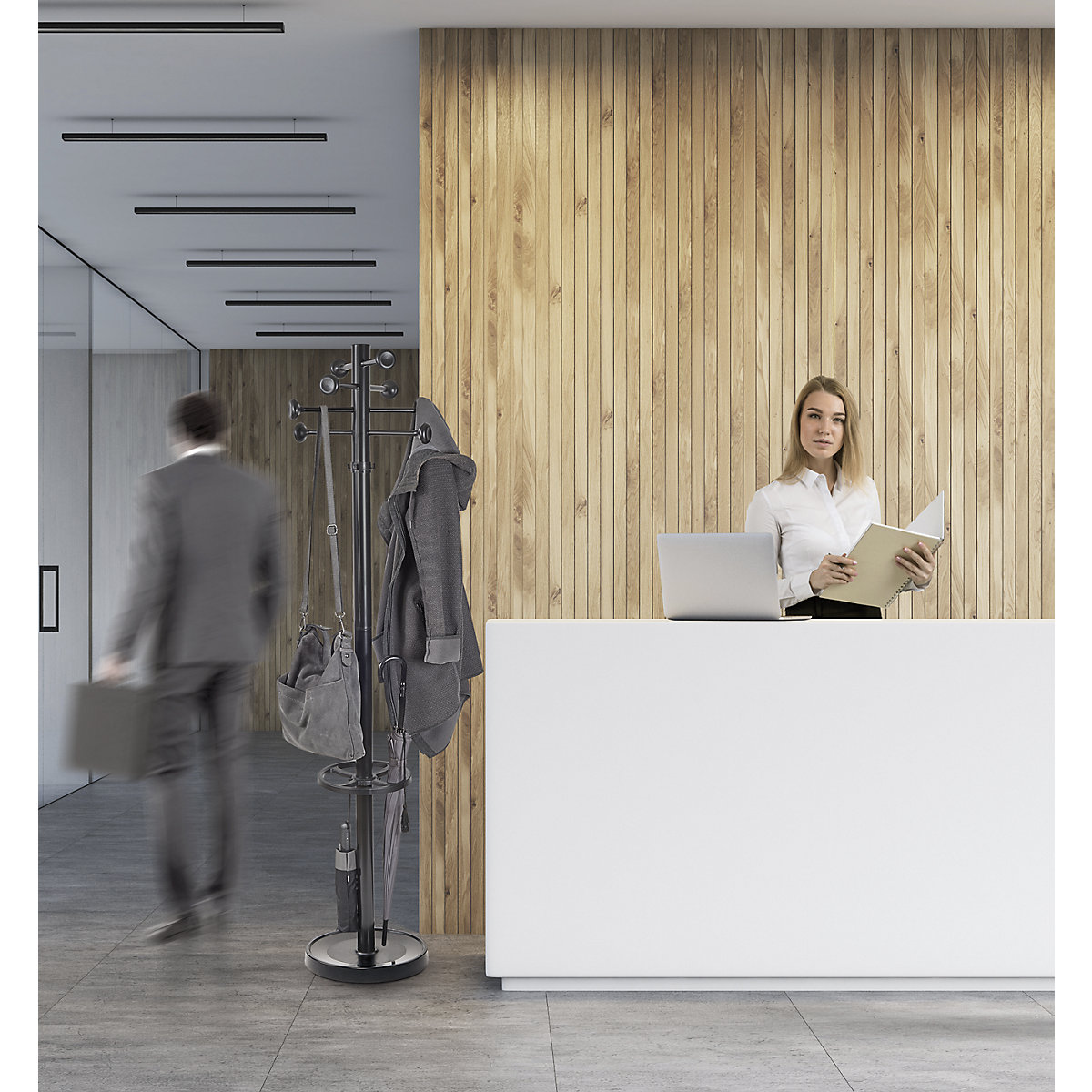 MAULgrando coat stand – MAUL (Product illustration 2)-1
