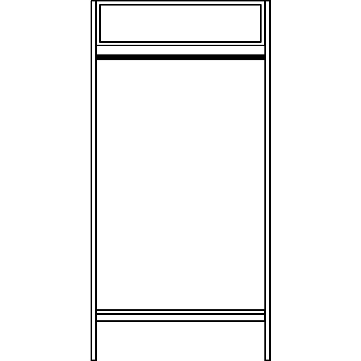 Open coat rack – Wolf (Product illustration 6)-5
