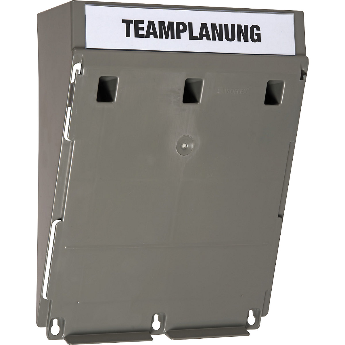 BIG wall-mounted sorting system, for format A4, filling height 34 mm, grey standard module-21