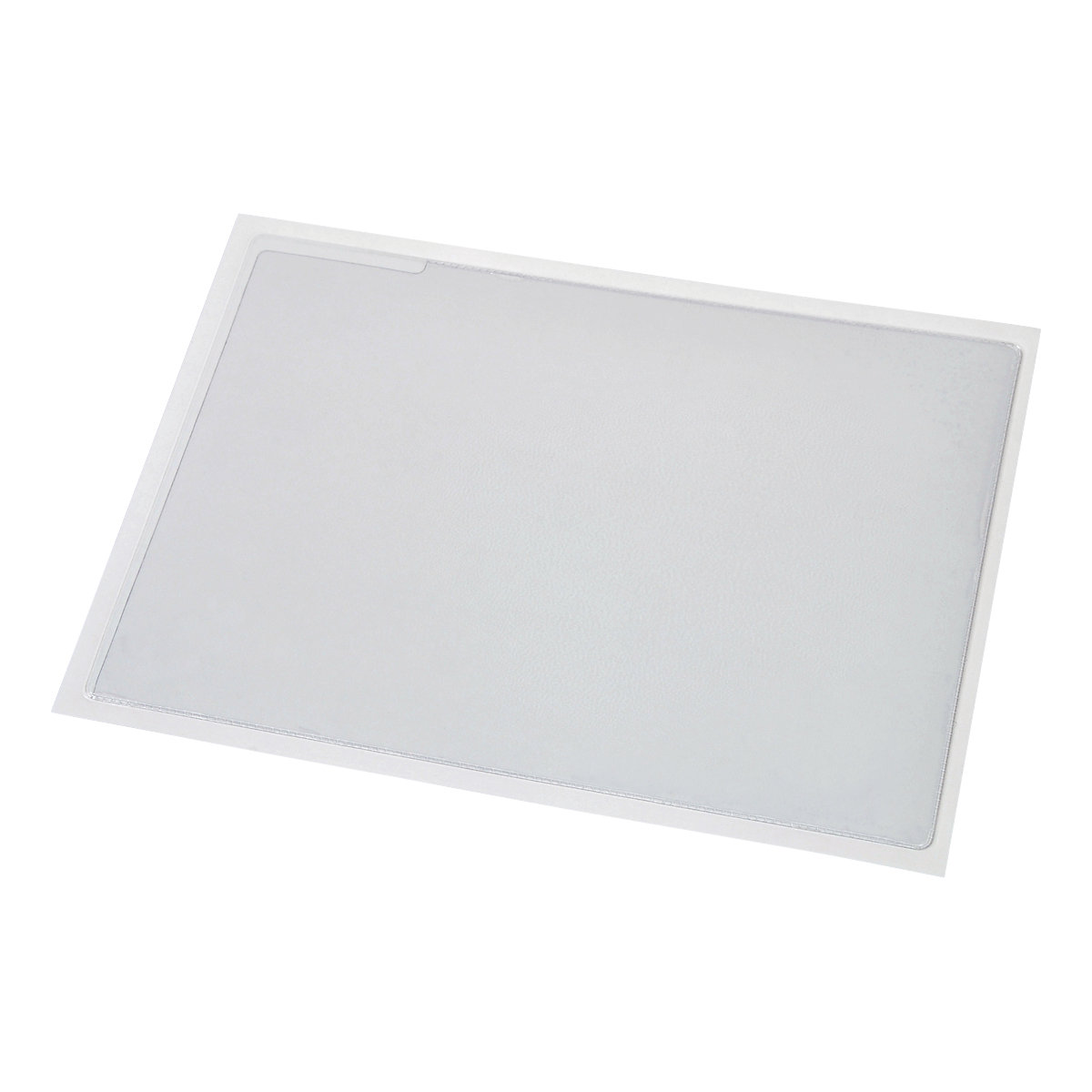 Clear view pouch, self-adhesive