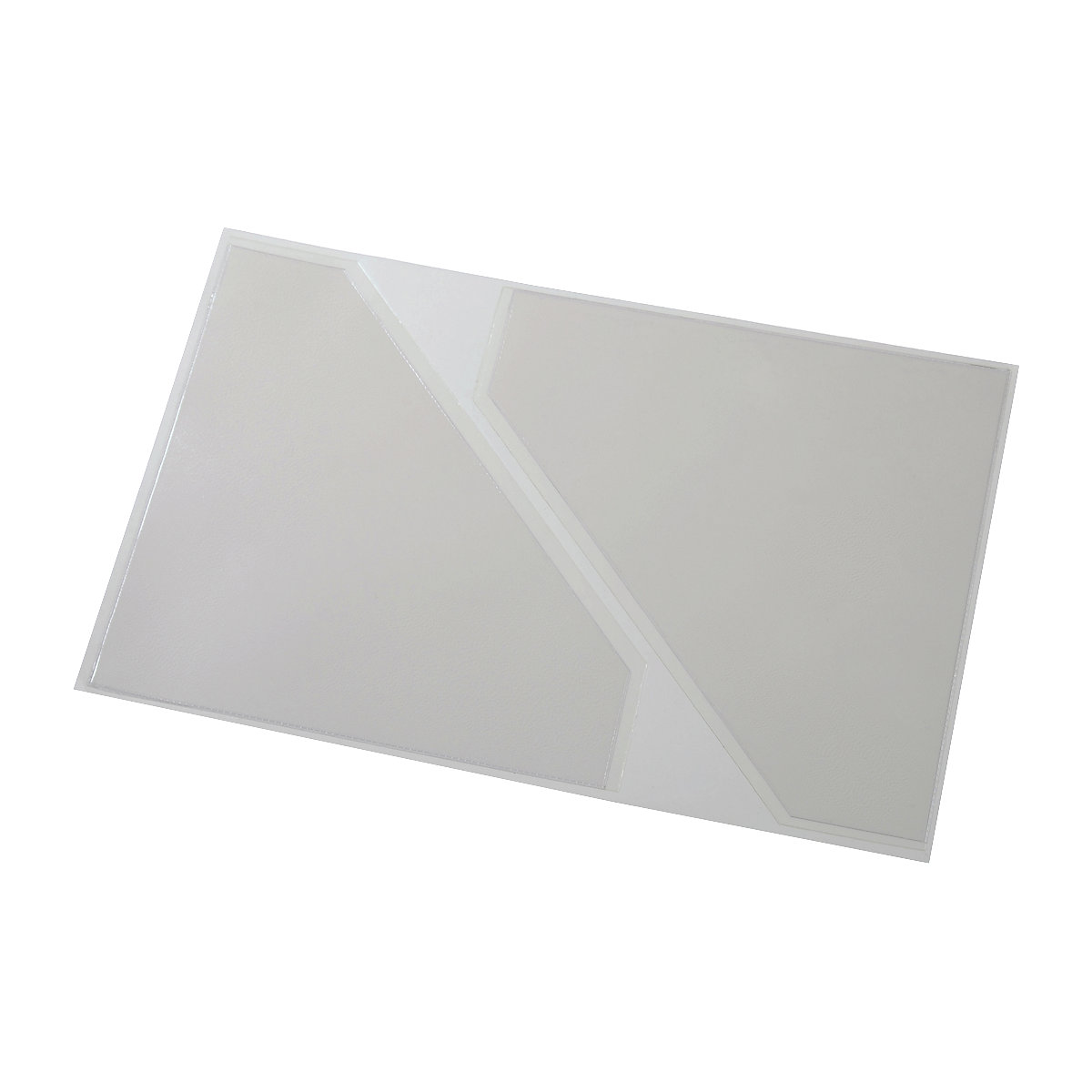 Clear view pouch, self-adhesive