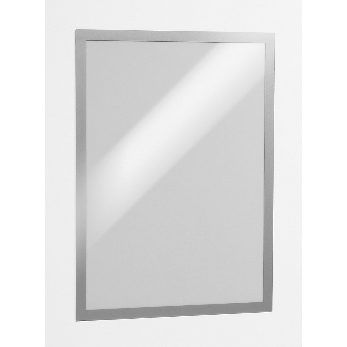 DURAFRAME® display frame – DURABLE, self adhesive, magnetic, for A3, silver frame, pack of 6-16