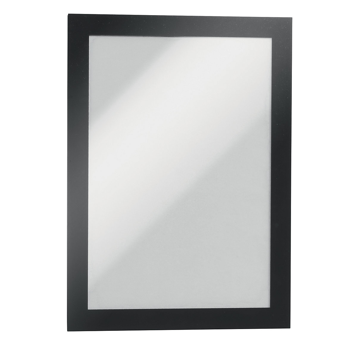 DURAFRAME® display frame – DURABLE, self adhesive, magnetic, for A5, black frame, pack of 10-12