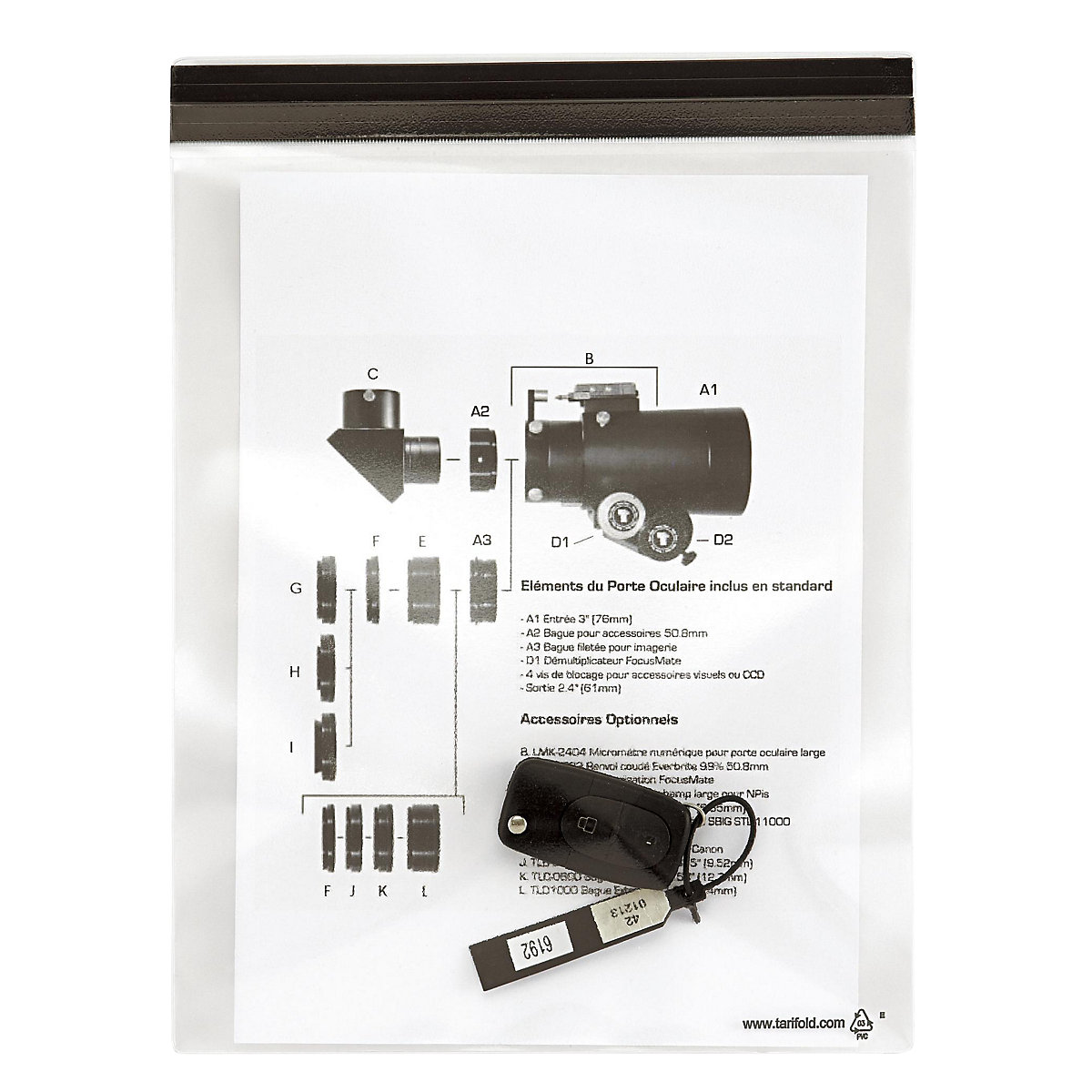 Magnetic pocket – Tarifold (Product illustration 2)-1