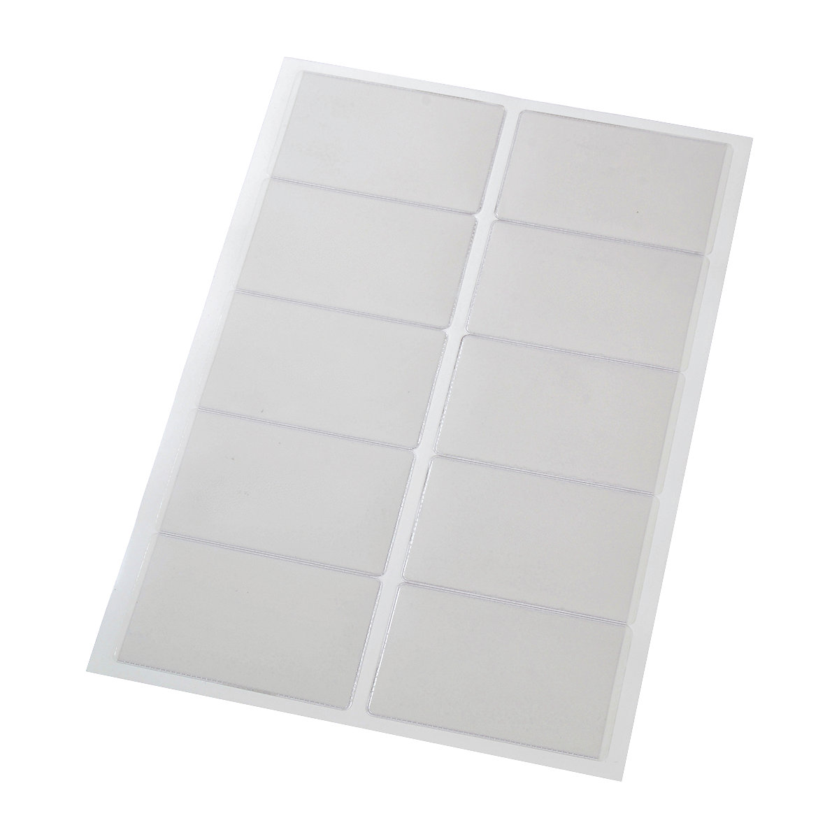 Memory card sleeve, self-adhesive