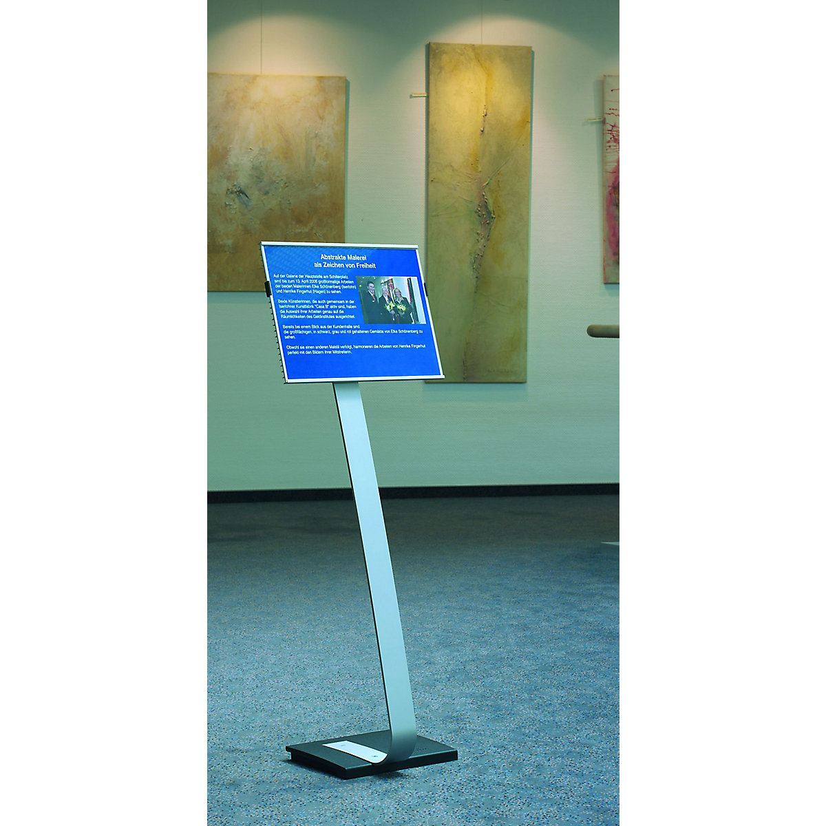 Floor stand with notice panel – DURABLE (Product illustration 5)-4