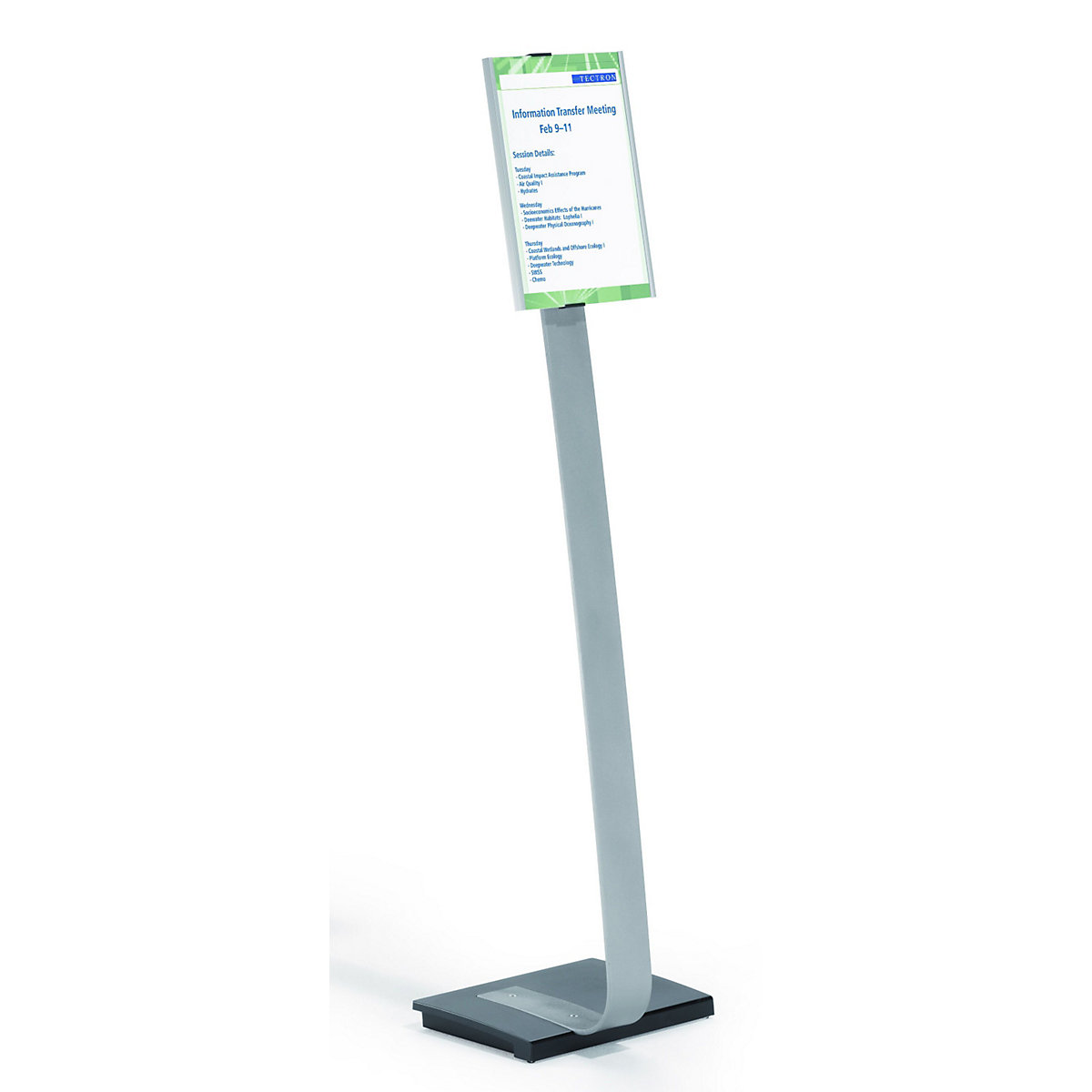Floor stand with notice panel – DURABLE (Product illustration 31)-30