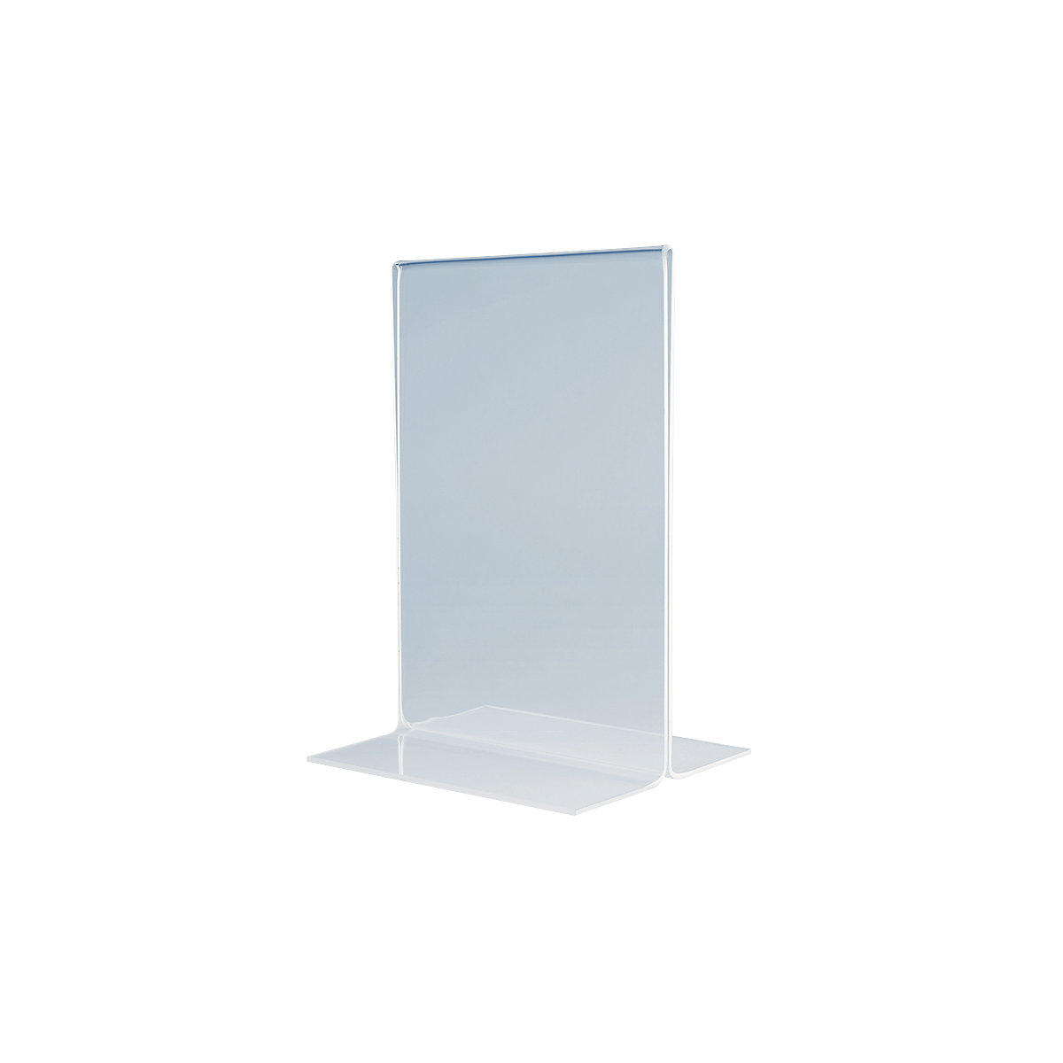 Tabletop display – magnetoplan, straight, polystyrene, HxW 215 x 100 mm, pack of 5-6