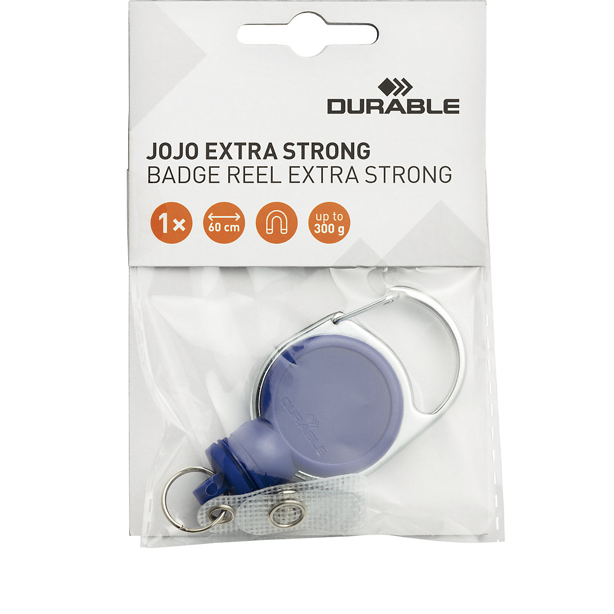 YOYO EXTRA STRONG ID badge holder – DURABLE: with snap fastener
