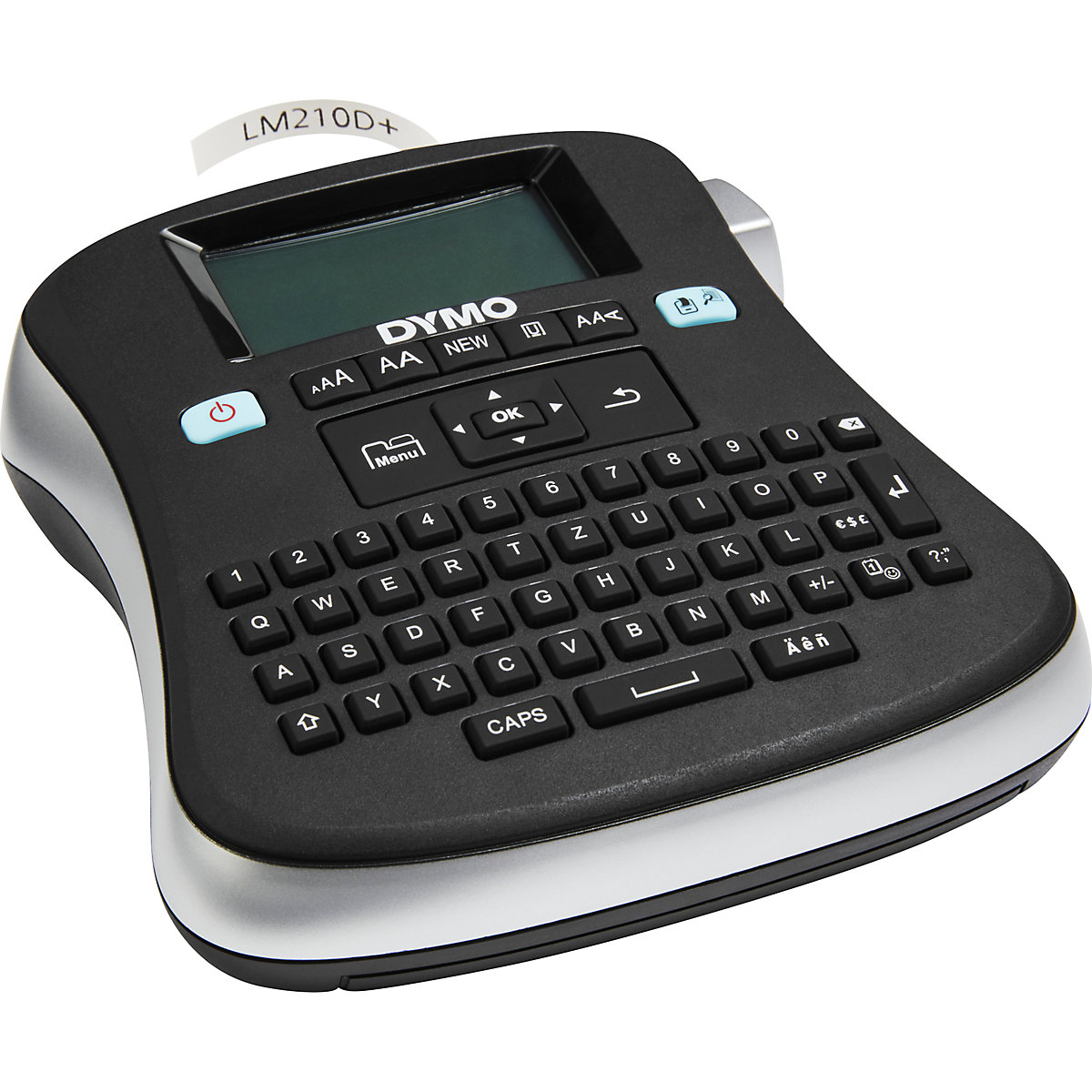 DYMO – Labelling device, LabelManager™ 210D+, label widths 6 mm / 9 mm / 12 mm