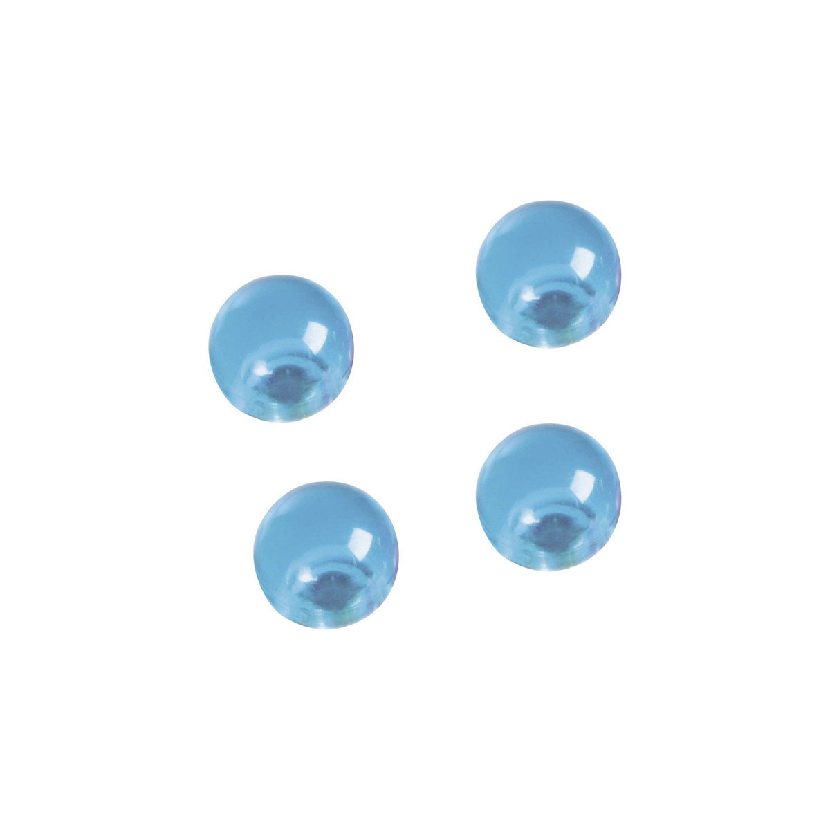 Magnetic sphere – magnetoplan, Ø 14 mm, pack of 48, turquoise-3