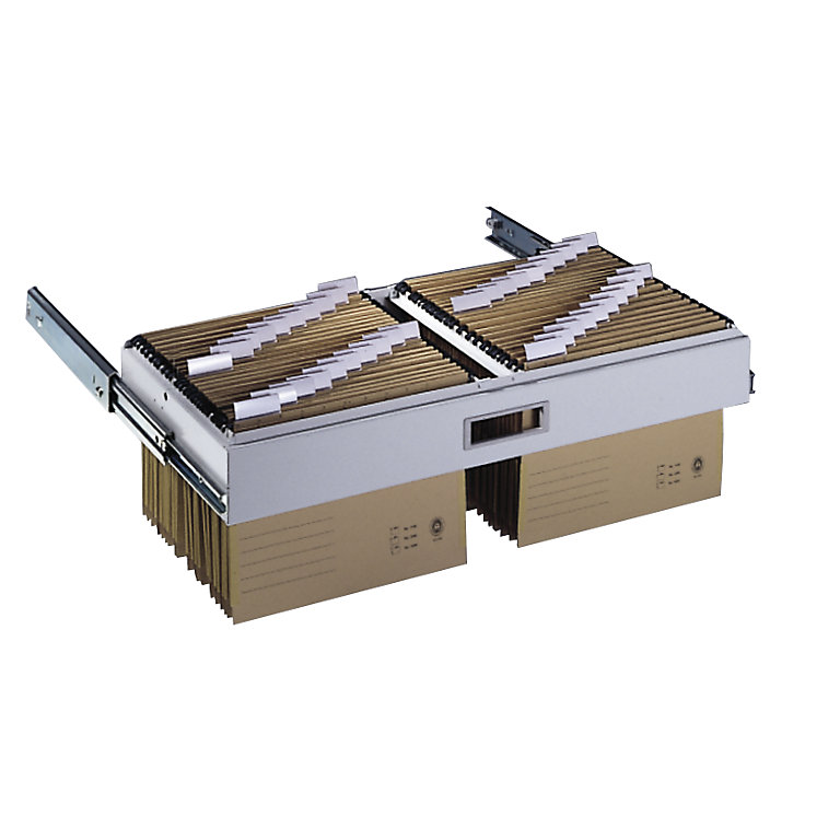Suspension file drawer for office cupboards, extra cost C+P for