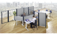 Desk partition