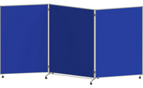 Presentation board, folding and mobile