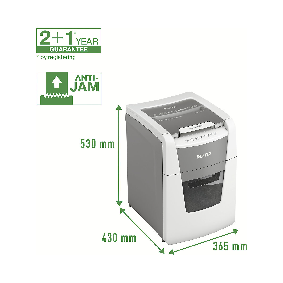 IQ Autofeed Small Office document shredder – Leitz (Product illustration 12)-11